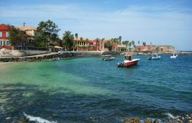 Goree eiland bij Dakar