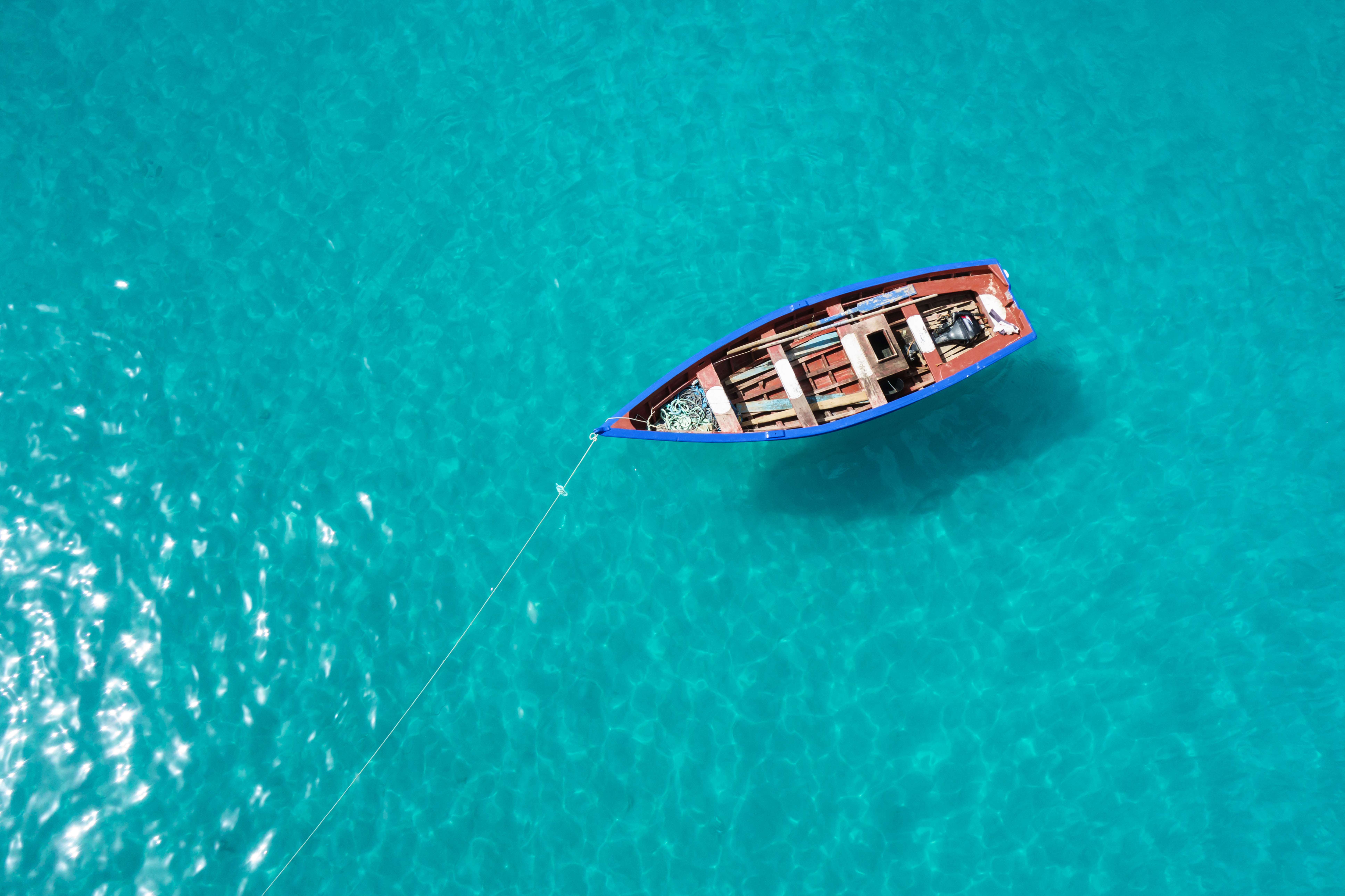 Boot in Kaapverdië