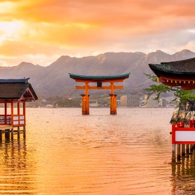 Miyajima Floating Tori Gate Japan
