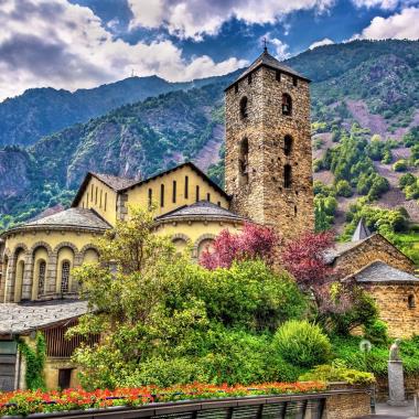 La Vella Sant Esteve kerk in Andorra