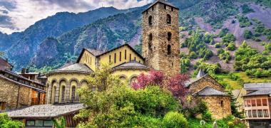 La Vella Sant Esteve kerk in Andorra