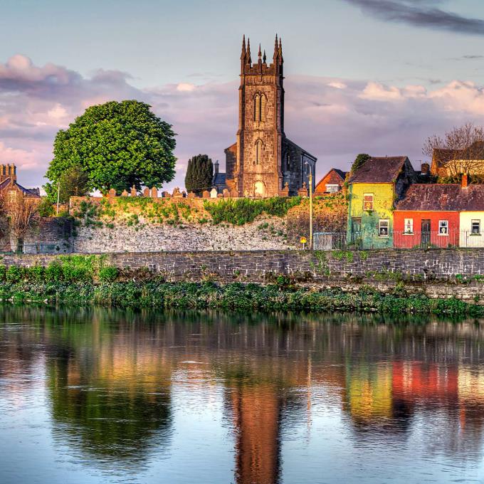 Shannon rivier in Ierland