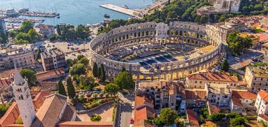 Pula in Kroatië