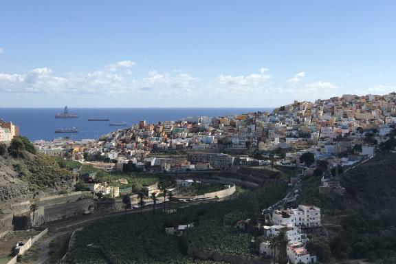 Las Palmas, de hoofdstad van Gran Canaria