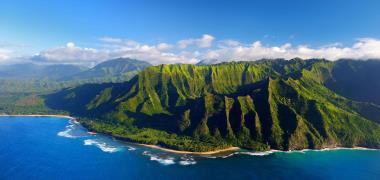 Luchtfoto van Hawaii