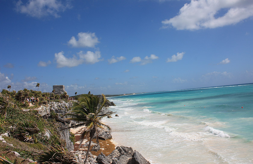 Maya ruïnes Caribische kust Tulum