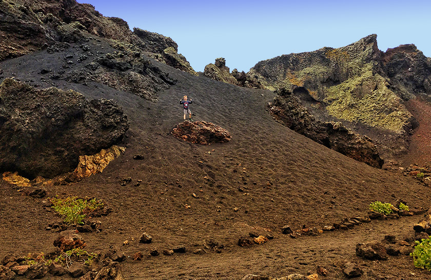 Volcan del Cuervo vulkaan Tenerife